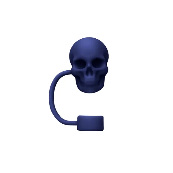 Halloween Skull Straw Cover Toppers Cup Accessories - Halloween Skull Straw Cover Toppers Cup Accessories - Image 6 of 11