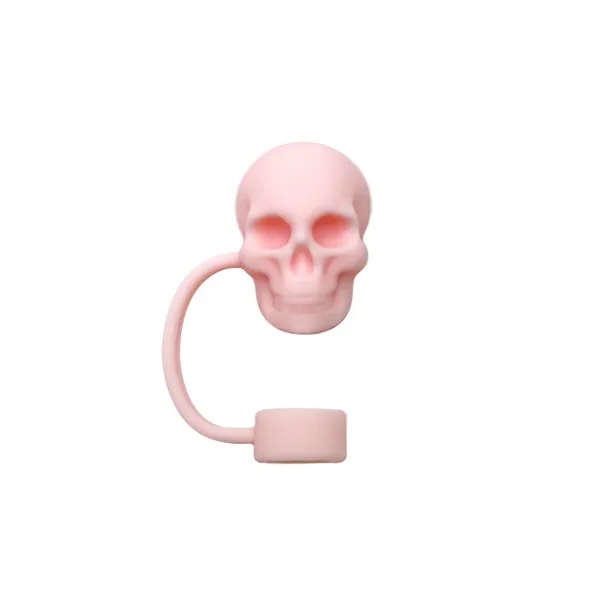 Halloween Skull Straw Cover Toppers Cup Accessories - Halloween Skull Straw Cover Toppers Cup Accessories - Image 9 of 11