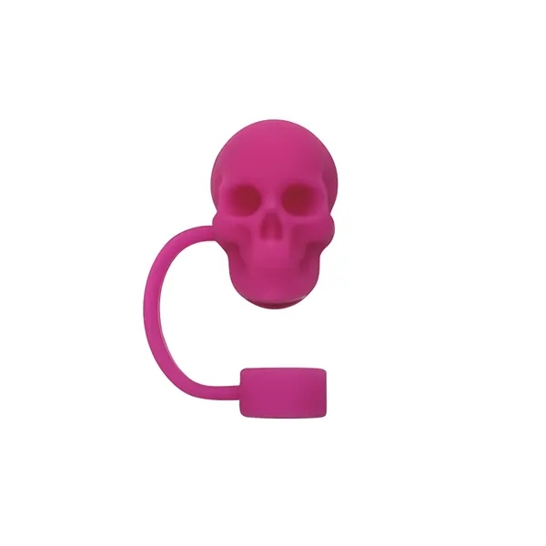 Halloween Skull Straw Cover Toppers Cup Accessories - Halloween Skull Straw Cover Toppers Cup Accessories - Image 10 of 11