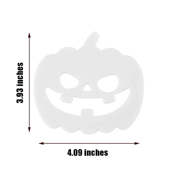 Silicone Luminous Halloween Pumpkin Coaster Coffee Cup Mat - Silicone Luminous Halloween Pumpkin Coaster Coffee Cup Mat - Image 1 of 3