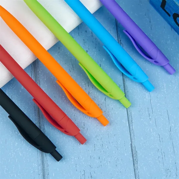 Colored Retractable Gel Ballpoint Pen Office Supplies - Colored Retractable Gel Ballpoint Pen Office Supplies - Image 3 of 16