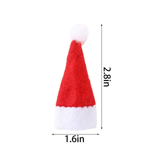Christmas Lollipop Santa Hats Mini Candy Cover - Christmas Lollipop Santa Hats Mini Candy Cover - Image 1 of 4