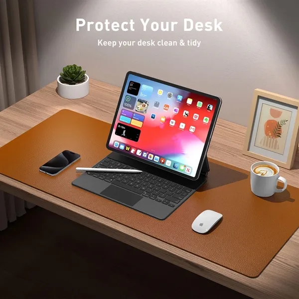 Leather Desk Mat 47x23" - Leather Desk Mat 47x23" - Image 1 of 7