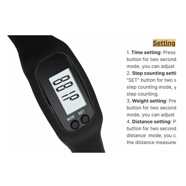 Pedometer Activity Watch - Pedometer Activity Watch - Image 7 of 7