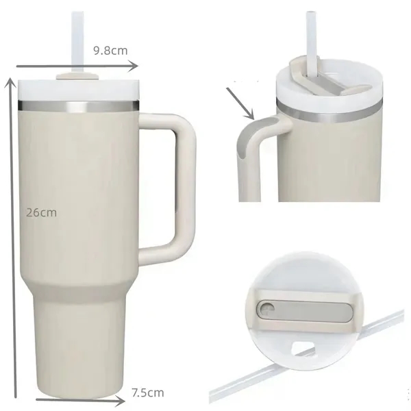 40 oz Intrepid Stainless Steel Tumbler - 40 oz Intrepid Stainless Steel Tumbler - Image 1 of 6