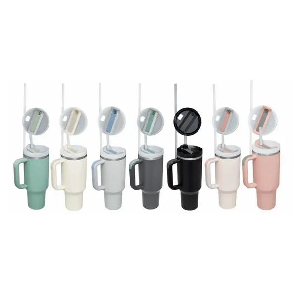 40 oz Intrepid Stainless Steel Tumbler - 40 oz Intrepid Stainless Steel Tumbler - Image 3 of 6