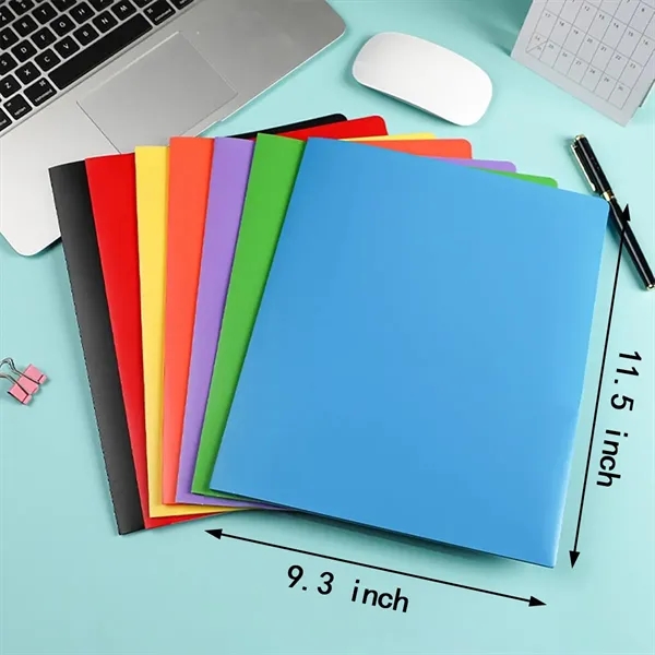 2-Pocket A4 Folder With Card Holder - 2-Pocket A4 Folder With Card Holder - Image 1 of 3