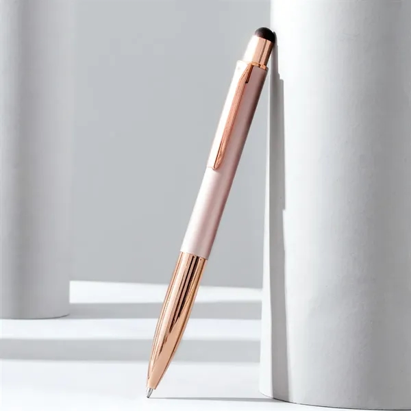 Baltic Softy Rose Gold Pen With Stylus - Baltic Softy Rose Gold Pen With Stylus - Image 2 of 5