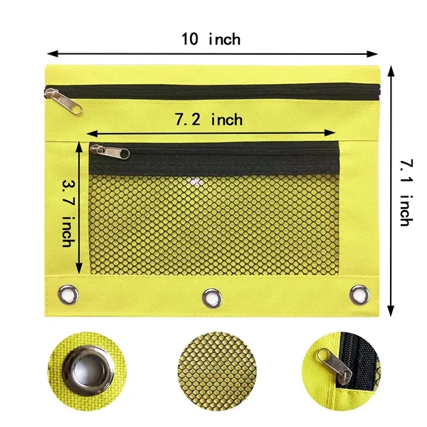 3 Ring Binder Pencil Pouchs - 3 Ring Binder Pencil Pouchs - Image 3 of 3