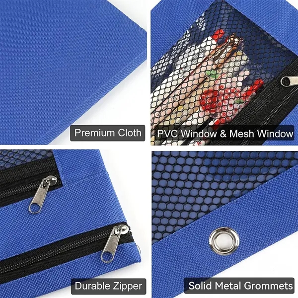 3 Ring Binder Pencil Pouchs - 3 Ring Binder Pencil Pouchs - Image 2 of 3