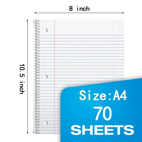 College Ruled Spiral Notebook - College Ruled Spiral Notebook - Image 2 of 3
