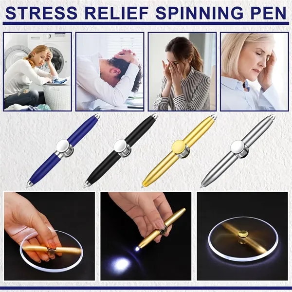 Spinning Fidget Ballpoint Pen - Spinning Fidget Ballpoint Pen - Image 2 of 4