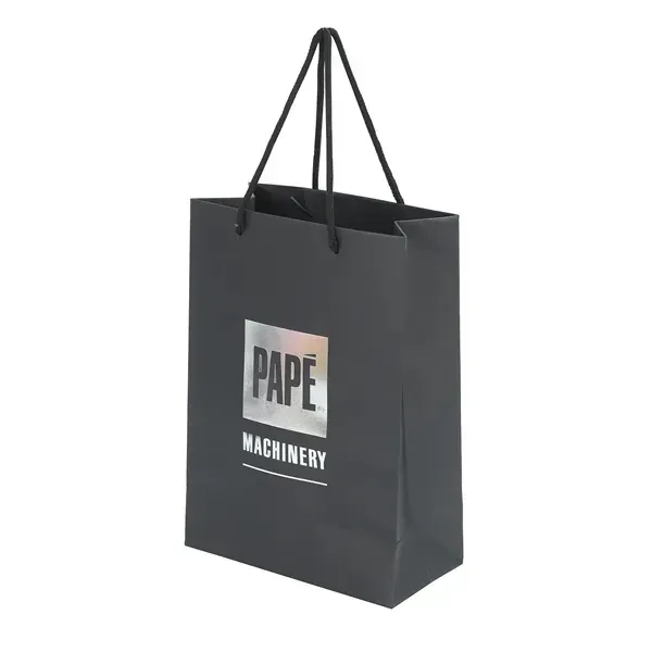 Matte Laminated Paper Shopping Bag - Matte Laminated Paper Shopping Bag - Image 1 of 5