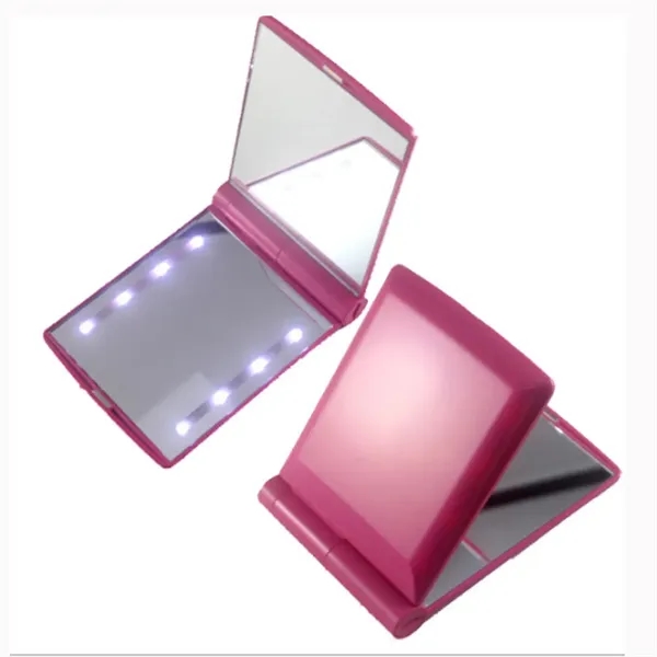 LED Makeup - Portable Folding Lighted Mirror - LED Makeup - Portable Folding Lighted Mirror - Image 9 of 10