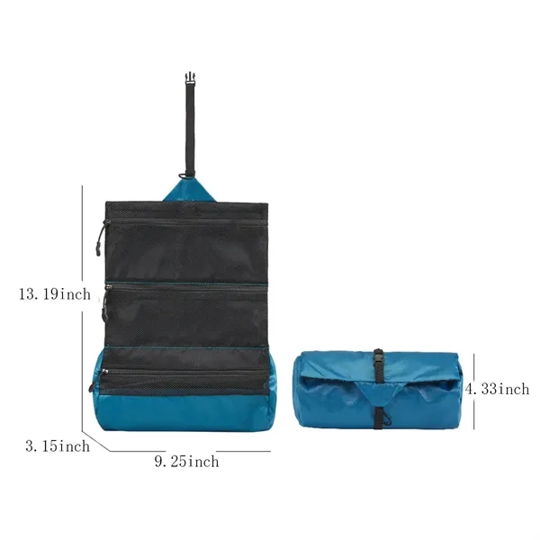 Large capacity foldable waterproof cosmetic toiletry bag - Large capacity foldable waterproof cosmetic toiletry bag - Image 1 of 4