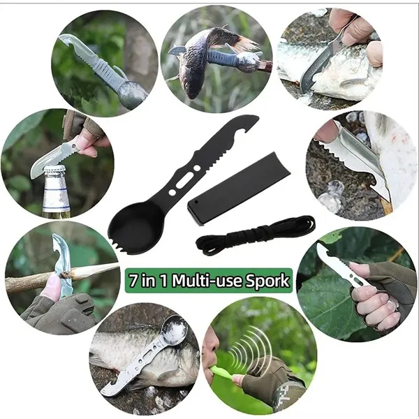 12in1 Outdoor Emergency Survival Gear Kit - 12in1 Outdoor Emergency Survival Gear Kit - Image 2 of 3