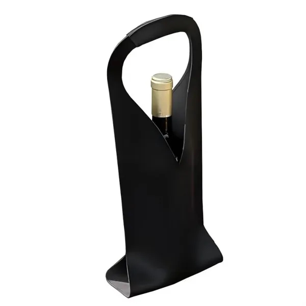 Single Bottle Wine Bag with Handle - Single Bottle Wine Bag with Handle - Image 6 of 6