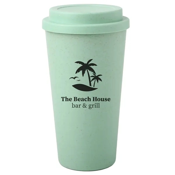 16 oz Wheat Straw Mug - 16 oz Wheat Straw Mug - Image 2 of 5