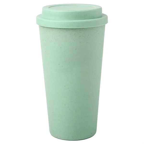 16 oz Wheat Straw Mug - 16 oz Wheat Straw Mug - Image 3 of 5