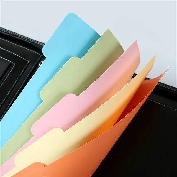 Zippered Padfolio with Insert PVC Storage Pouch - Zippered Padfolio with Insert PVC Storage Pouch - Image 16 of 17