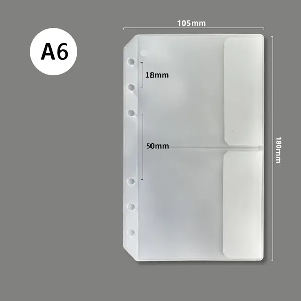 Zippered Padfolio with Insert PVC Storage Pouch - Zippered Padfolio with Insert PVC Storage Pouch - Image 15 of 17