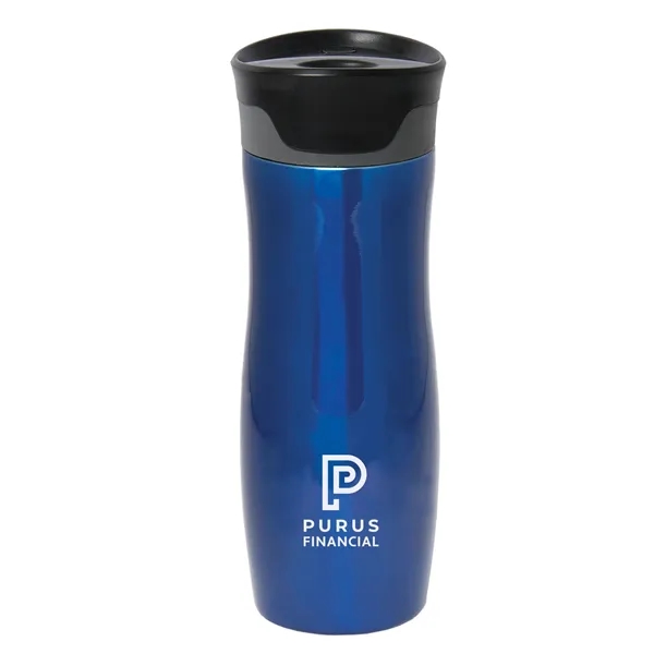 500 Ml. (17 Fl. Oz.) Leakproof Vacuum Travel Tumbler - 500 Ml. (17 Fl. Oz.) Leakproof Vacuum Travel Tumbler - Image 2 of 2