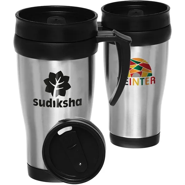 14 oz. Stainless Steel Tumbler Double Wall Travel Mugs - 14 oz. Stainless Steel Tumbler Double Wall Travel Mugs - Image 0 of 1