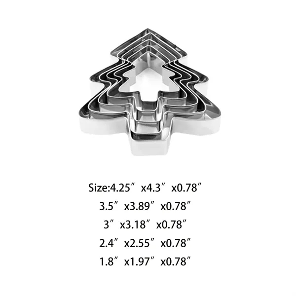 Christmas Cookie Cutter Set - Christmas Cookie Cutter Set - Image 3 of 5