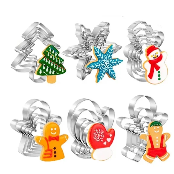 Christmas Cookie Cutter Set - Christmas Cookie Cutter Set - Image 0 of 5