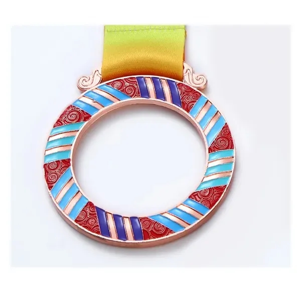 Metal Soft Enamel Zinc Alloy Event Game Medal - Metal Soft Enamel Zinc Alloy Event Game Medal - Image 1 of 4