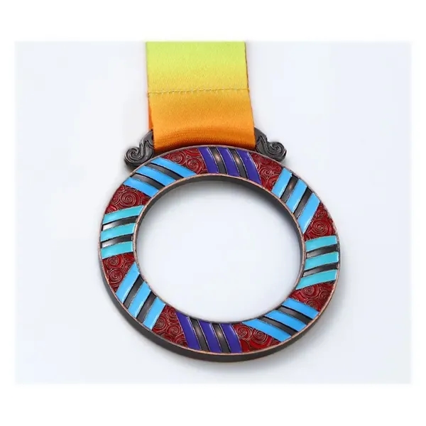 Metal Soft Enamel Zinc Alloy Event Game Medal - Metal Soft Enamel Zinc Alloy Event Game Medal - Image 4 of 4