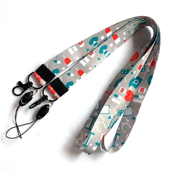 Dye-Sub Lanyard with Safety Breakaway - Dye-Sub Lanyard with Safety Breakaway - Image 4 of 5