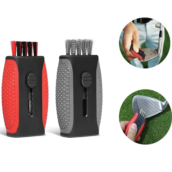 Golf Club Cleaning Brush Tool - Golf Club Cleaning Brush Tool - Image 0 of 4