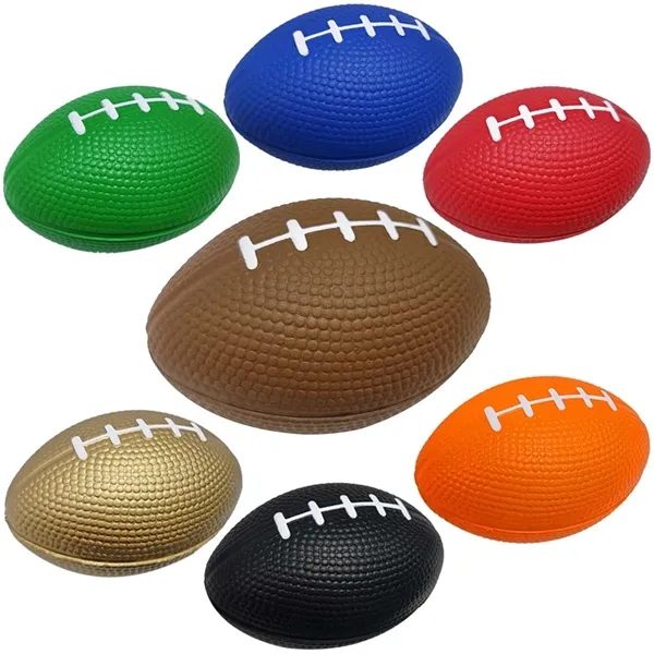 Popular Football Squeezable Stress Reliever - Popular Football Squeezable Stress Reliever - Image 1 of 8