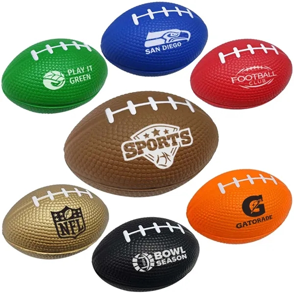 Popular Football Squeezable Stress Reliever - Popular Football Squeezable Stress Reliever - Image 0 of 8