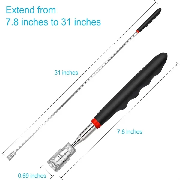 Telescoping Adjustable Magnetic Pickup Tool - Telescoping Adjustable Magnetic Pickup Tool - Image 1 of 4