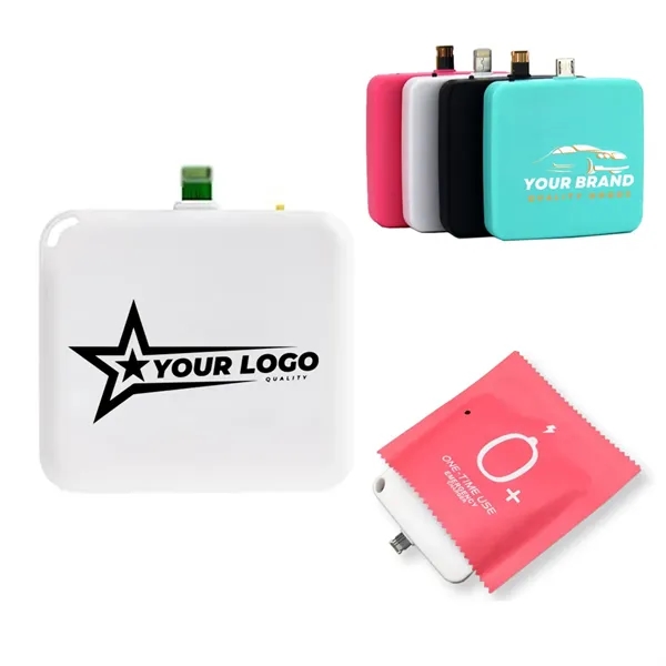 Wholesale Portable Disposable Power Bank Charger 1,000mAh - Wholesale Portable Disposable Power Bank Charger 1,000mAh - Image 0 of 3