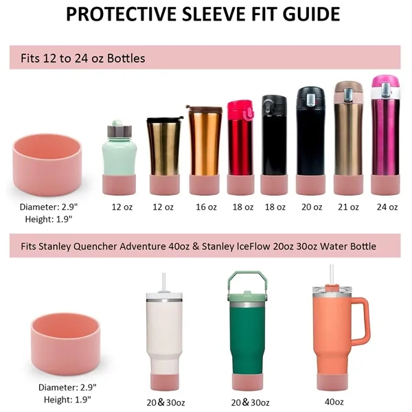 Silicone Bottom Boot Protector Sleeve - Silicone Bottom Boot Protector Sleeve - Image 1 of 2