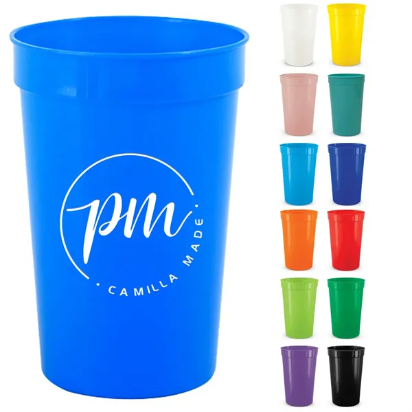 16oz Party Picnics Stackable Juice Tumblers Stadium Cups - 16oz Party Picnics Stackable Juice Tumblers Stadium Cups - Image 0 of 2