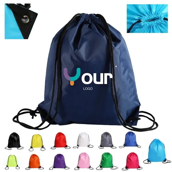 420D Durable Drawstring Backpack For Sports Travel