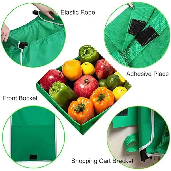 Promotional Reusable ECO Grocery Shopping Trolley Bags - Promotional Reusable ECO Grocery Shopping Trolley Bags - Image 2 of 3