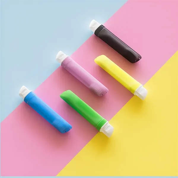 5" Custom Plastic Portable Folding Travel Toothbrush - 5" Custom Plastic Portable Folding Travel Toothbrush - Image 3 of 3