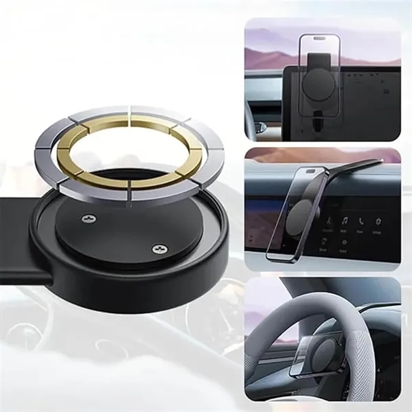 Invisible Rotatable Magnetic Suction Car Phone Holders - Invisible Rotatable Magnetic Suction Car Phone Holders - Image 3 of 5