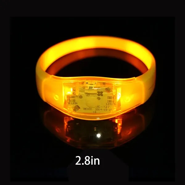 Music & Sound Activated Party LED Strobe Glow Bracelets - Music & Sound Activated Party LED Strobe Glow Bracelets - Image 2 of 3