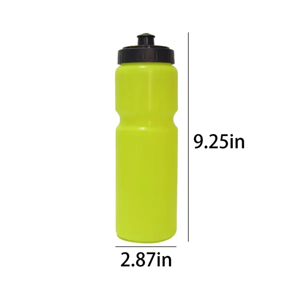 25oz Biodegradable Bicycle Sports Squeeze Water Bottle - 25oz Biodegradable Bicycle Sports Squeeze Water Bottle - Image 1 of 2