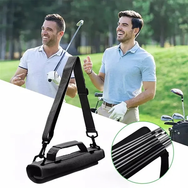 Golf Club Set Lightweight Carrier Shoulder Strap Bag - Golf Club Set Lightweight Carrier Shoulder Strap Bag - Image 3 of 3