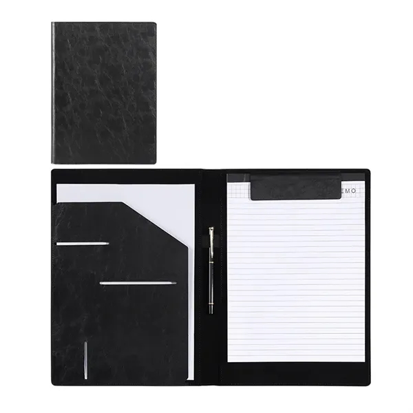 Multifunctional A4 PU Magnetic File Folder Document Holder - Multifunctional A4 PU Magnetic File Folder Document Holder - Image 5 of 6