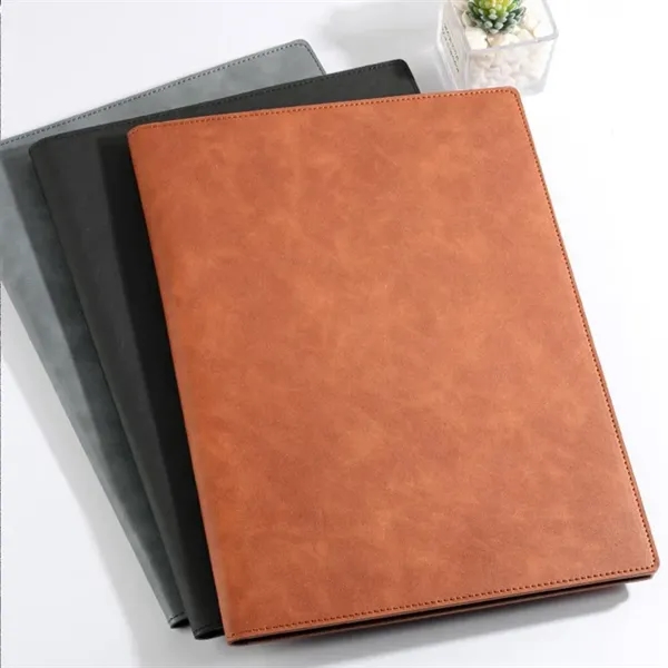 Multifunctional A4 PU Magnetic File Folder Document Holder - Multifunctional A4 PU Magnetic File Folder Document Holder - Image 6 of 6