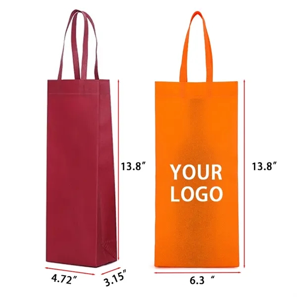 Non-woven Wine Gift Bags with Handle - Non-woven Wine Gift Bags with Handle - Image 5 of 6