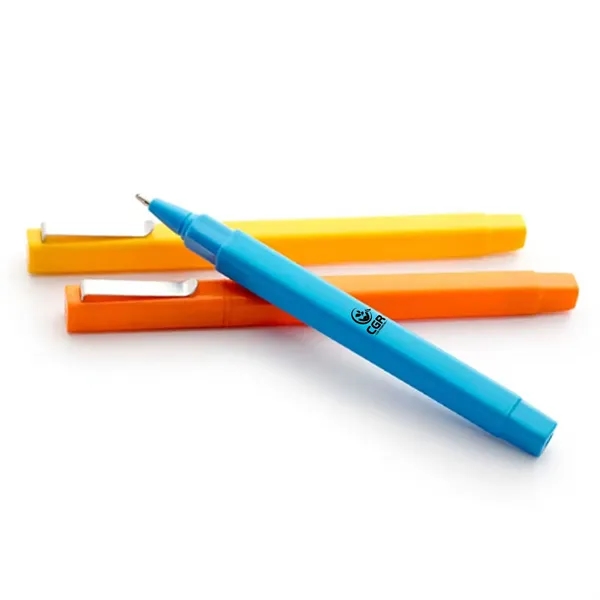 Stylish Square Ballpoint Pens - Precision Writing Tools - Stylish Square Ballpoint Pens - Precision Writing Tools - Image 1 of 3